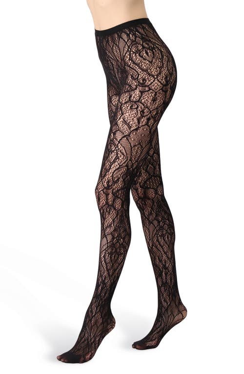 Oroblu Fishnet Tights in Black 