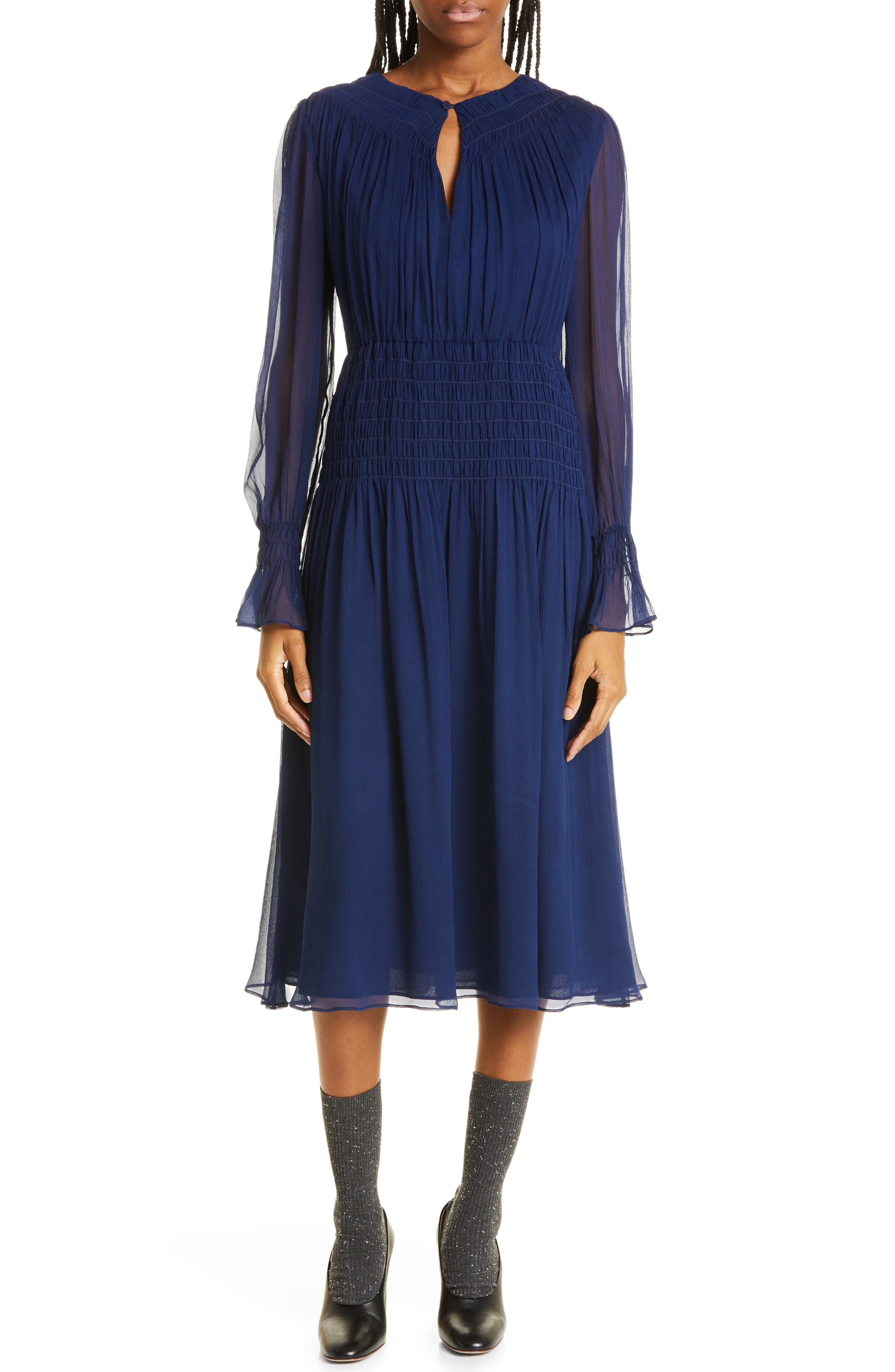 silk chiffon dress | Nordstrom