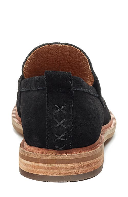 Ruby & Bloom Lens Penny Loafer In Black Wide
