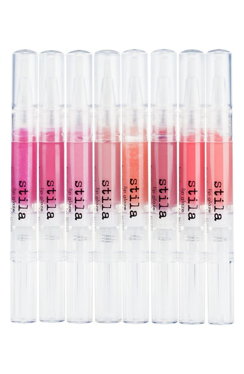STILA 'divine shine' lip glaze set, Main, color, 650