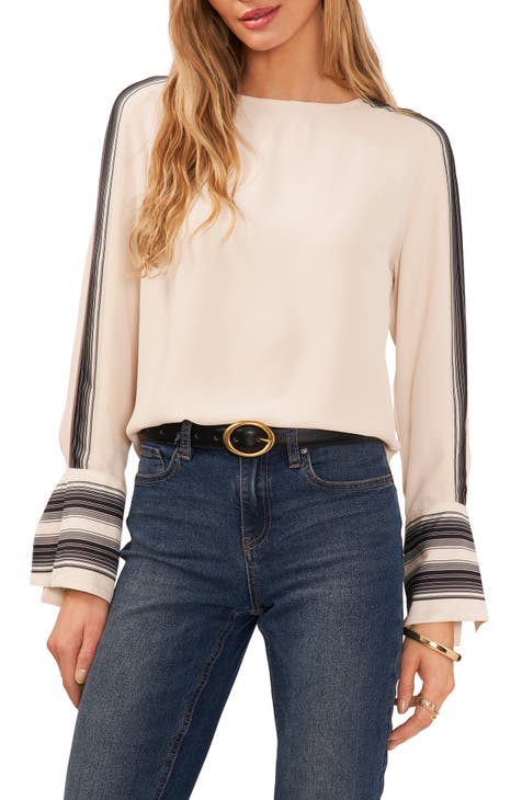 Vince Camuto - Cozy Seam Sweater in Amber at Nordstrom