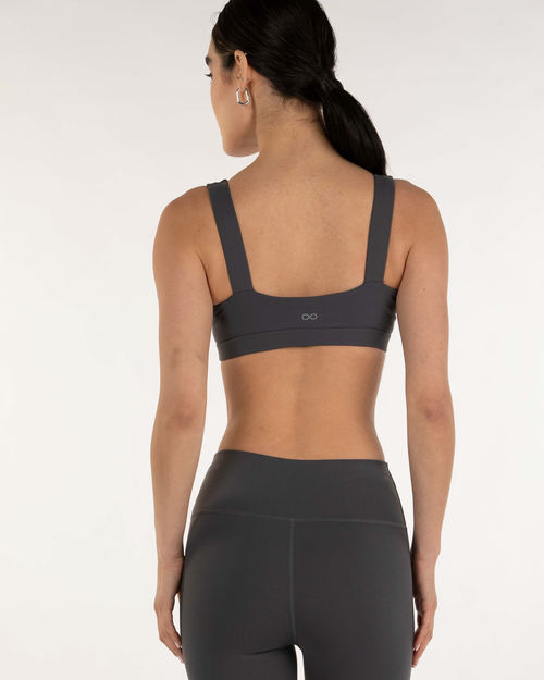 Rebody Active Contour Keyhole Cloudlux Bra In Smoke