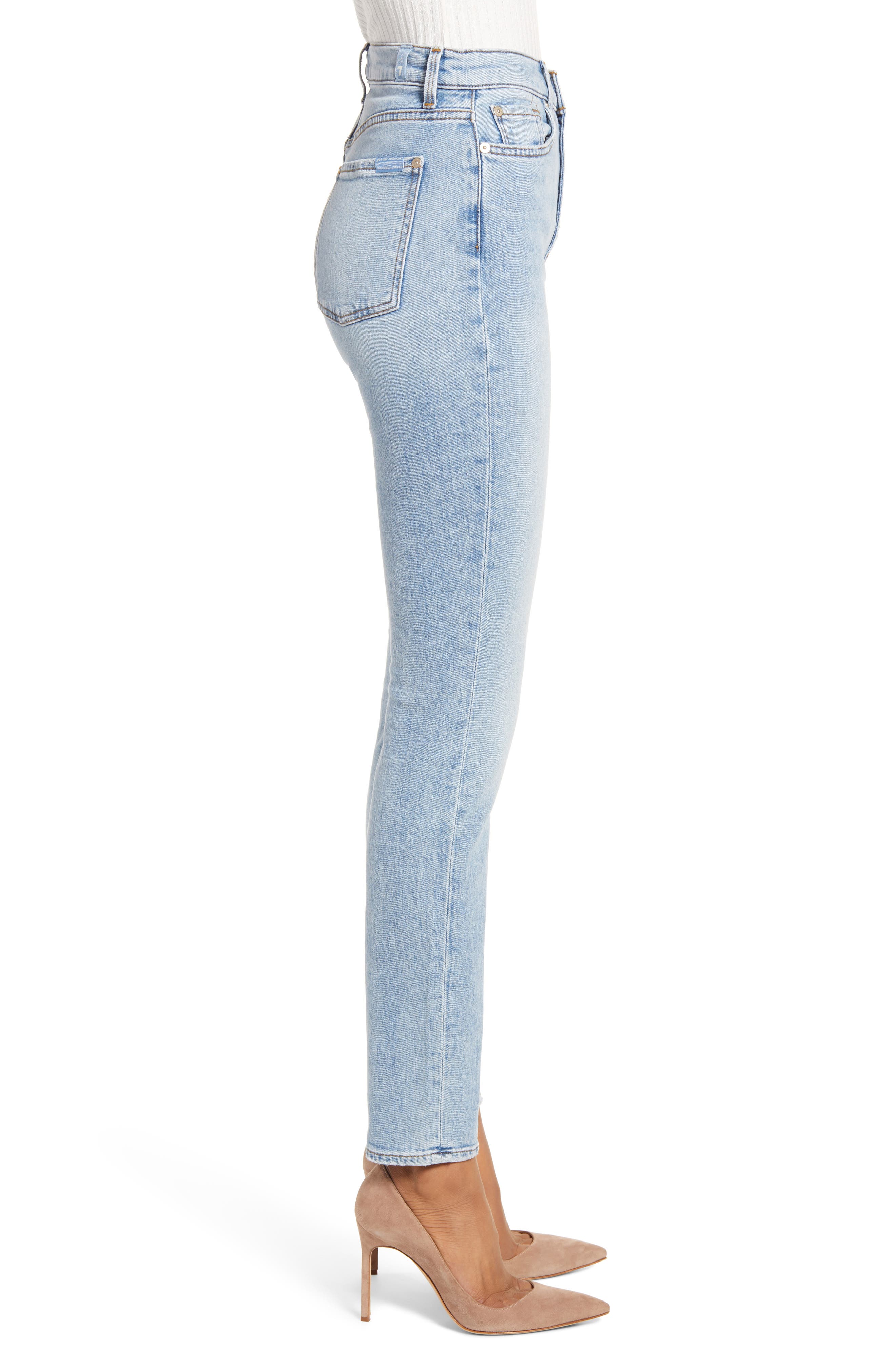 7 for all mankind button fly jeans