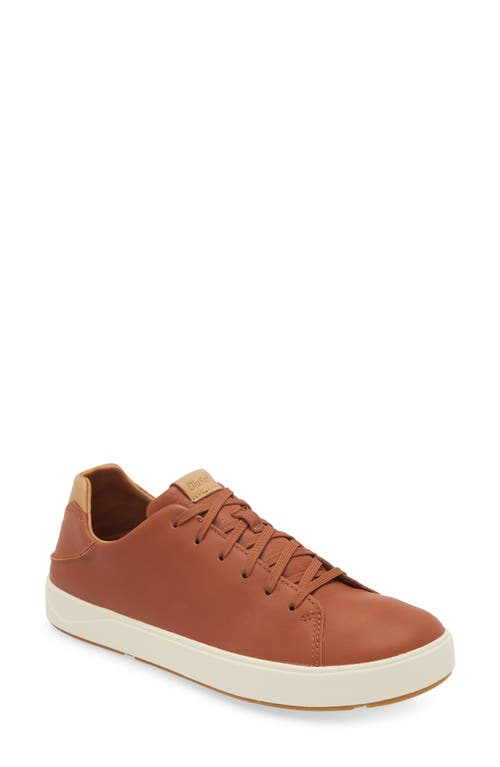 Olukai Lae‘ahi Li ‘ili Convertible Low Top Trainer In Brown