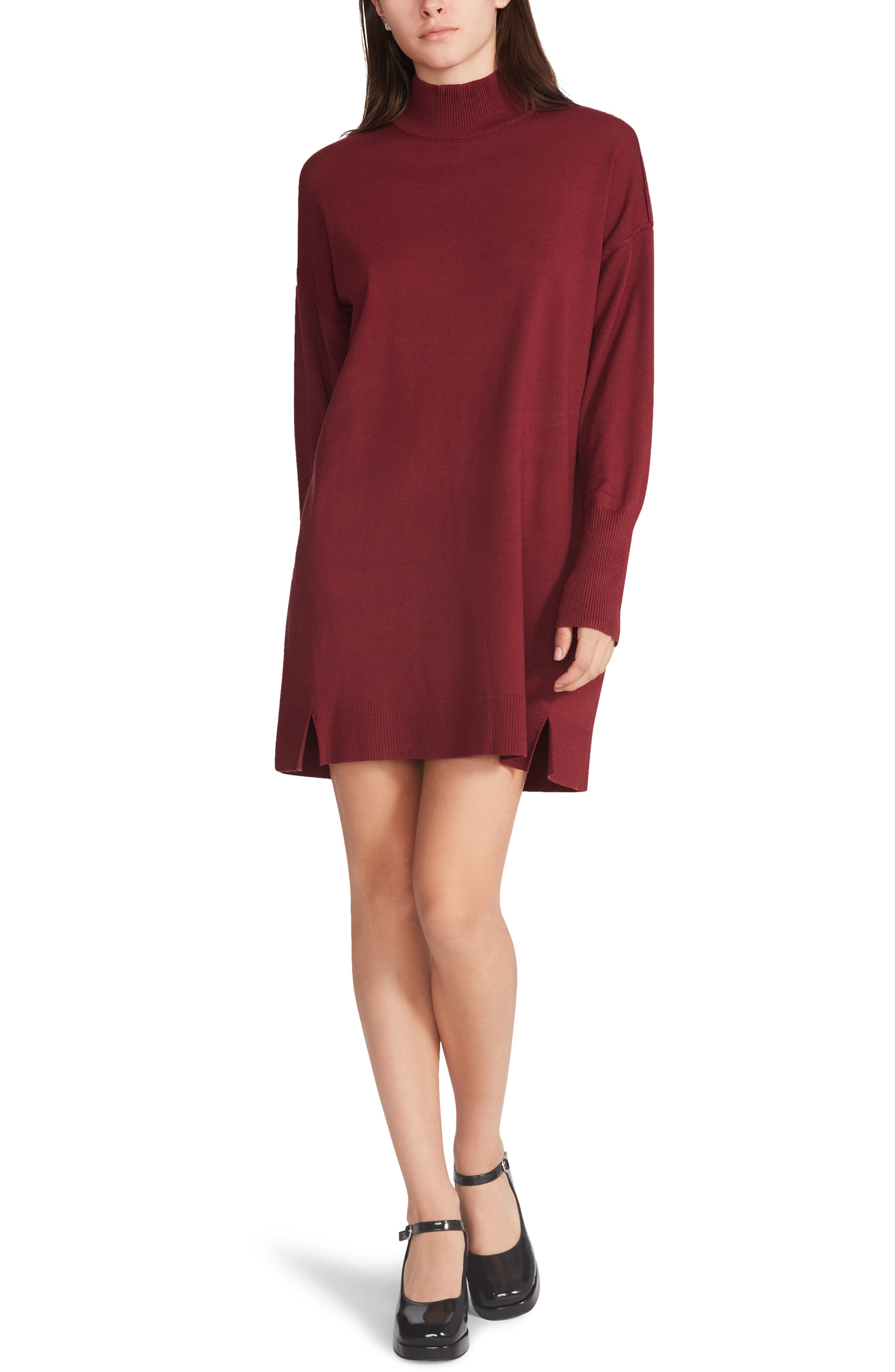 Steve Madden Rosie Mock Neck Long 