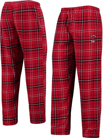 Men's College Concepts Red/Black Atlanta Hawks Arctic T-Shirt & Pajama Pants Sleep Set Size: Medium