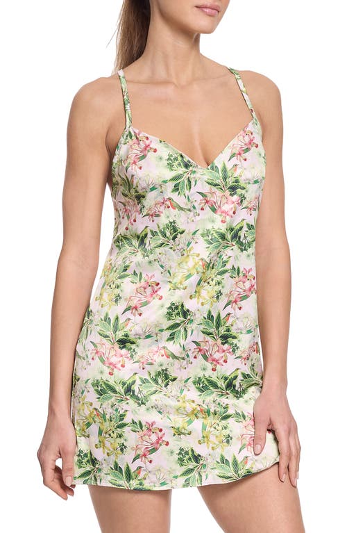 Shop Hanky Panky Satin Chemise In French Garden