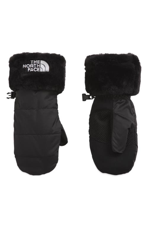 The North Face Kids' Mossbud Water Repellent Mittens in Tnf Black
