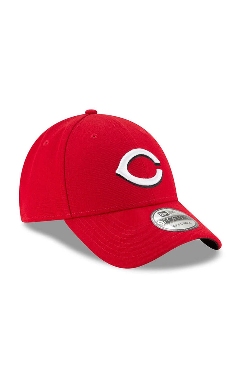 New Era Men's New Era Red Cincinnati Reds League 9FORTY Adjustable Hat ...