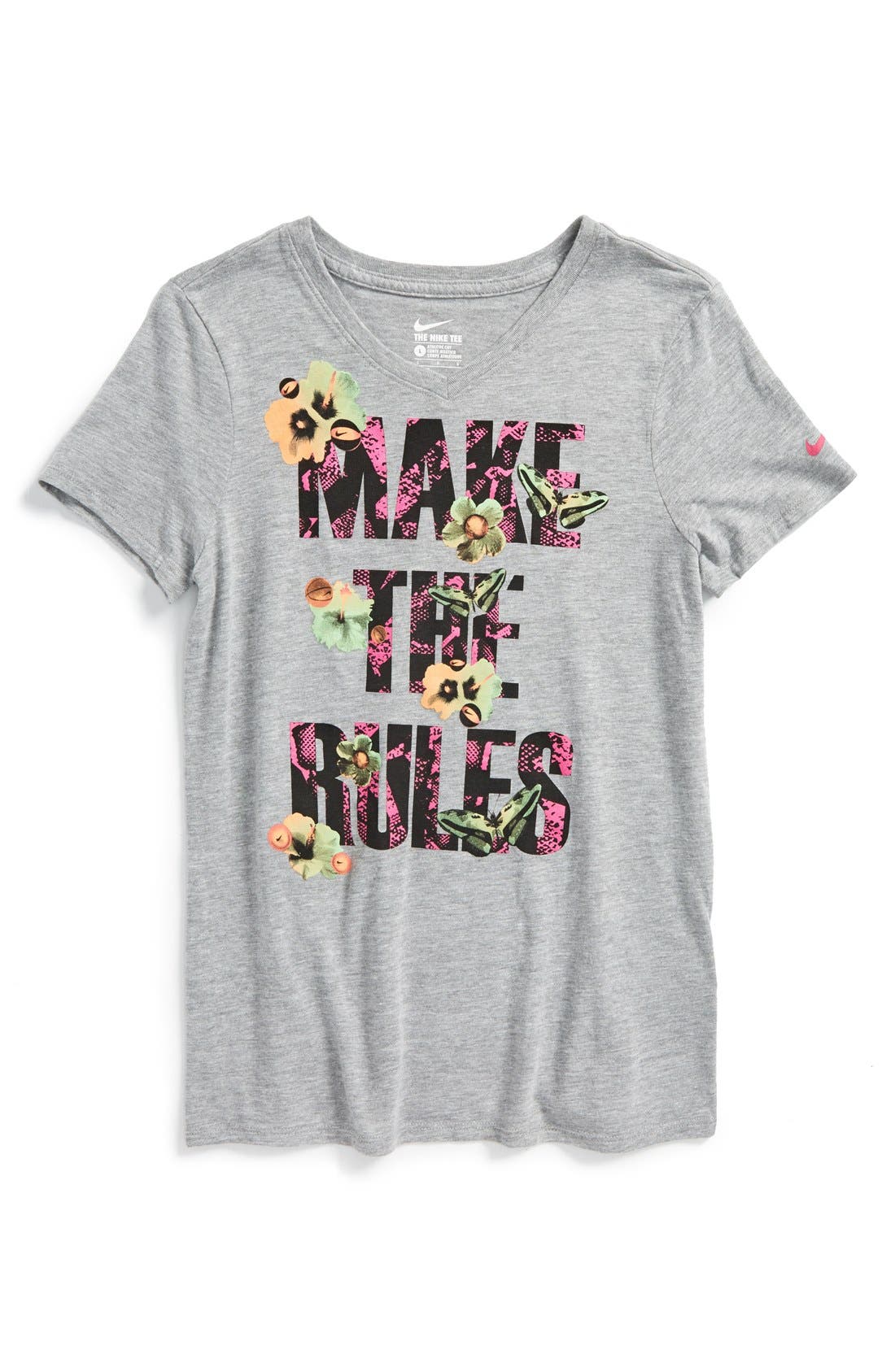 Nike 'Make the Rules' Graphic Tee (Big Girls) Nordstrom
