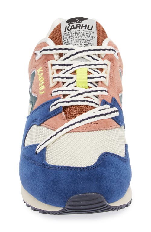 Shop Karhu Gender Inclusive Synchron Classic Sneaker In High Tide/june Bug