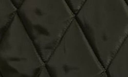 Lucky Brand Hooded Quilted Jacket In Olive/sage