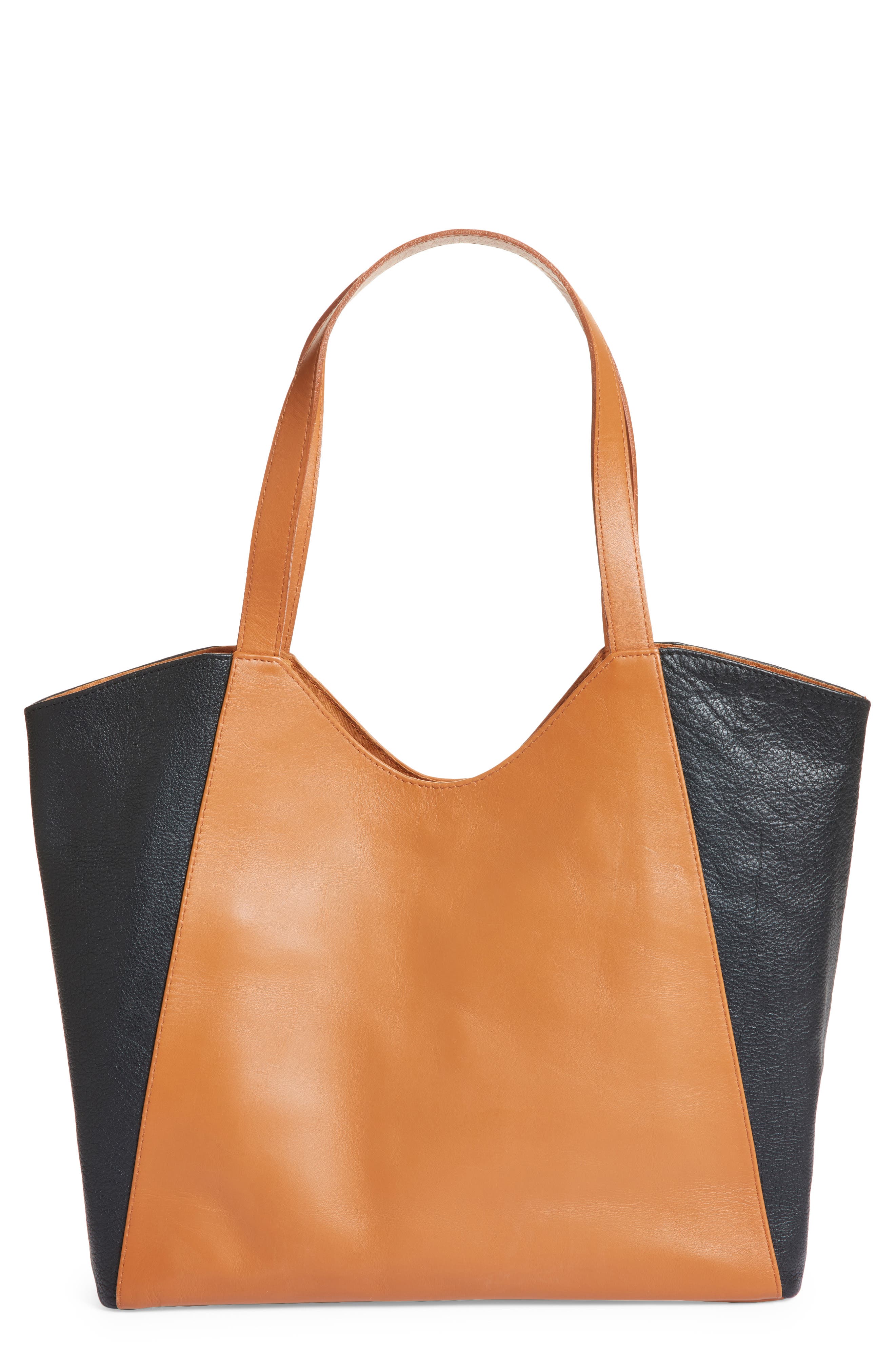 nordstrom faux leather tote