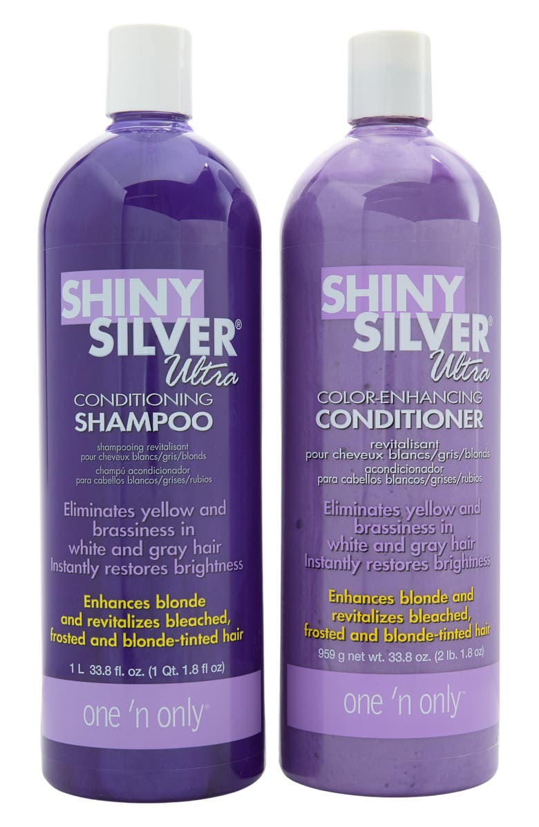 ONE N Shiny Silver® Color-Enhancing Shampoo & Conditioner Nordstromrack