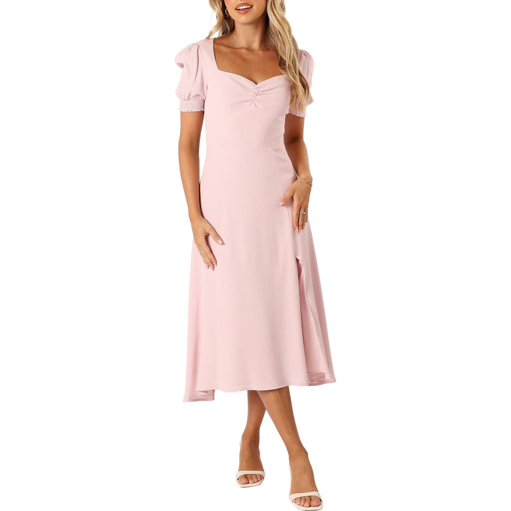Petal And Pup Petal & Pup Franklin Puff Sleeve Dress In Pink