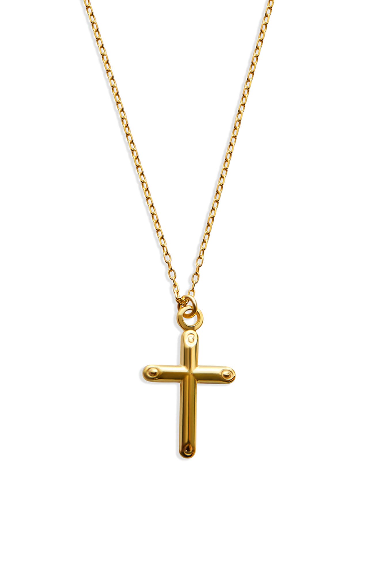 argento vivo cross necklace