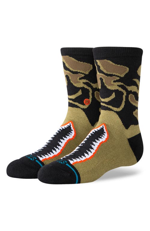 Shop Stance Kids' Warbird Crew Socks In Green