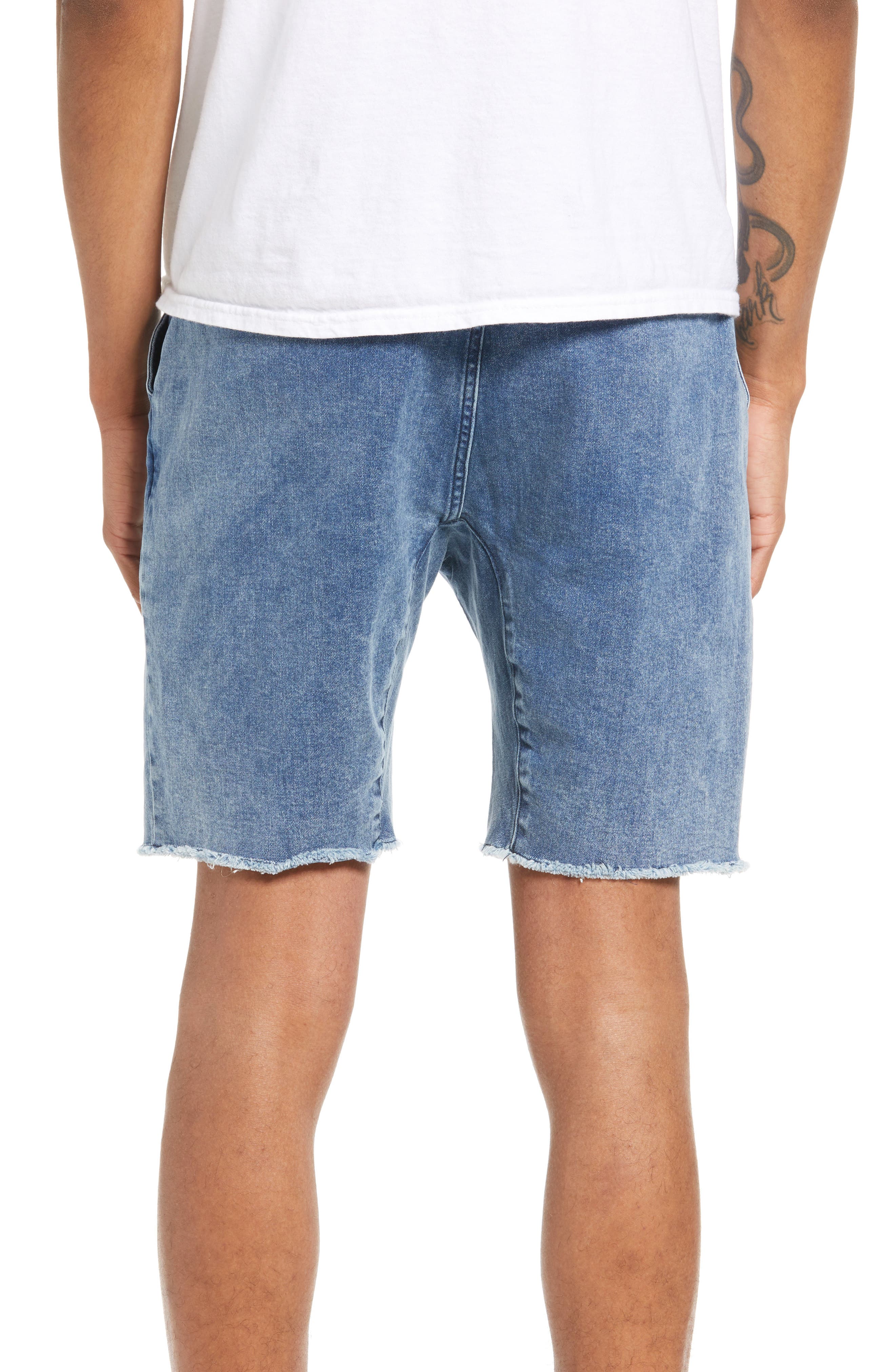 ZANEROBE Men's Sureshot Denim Shorts 