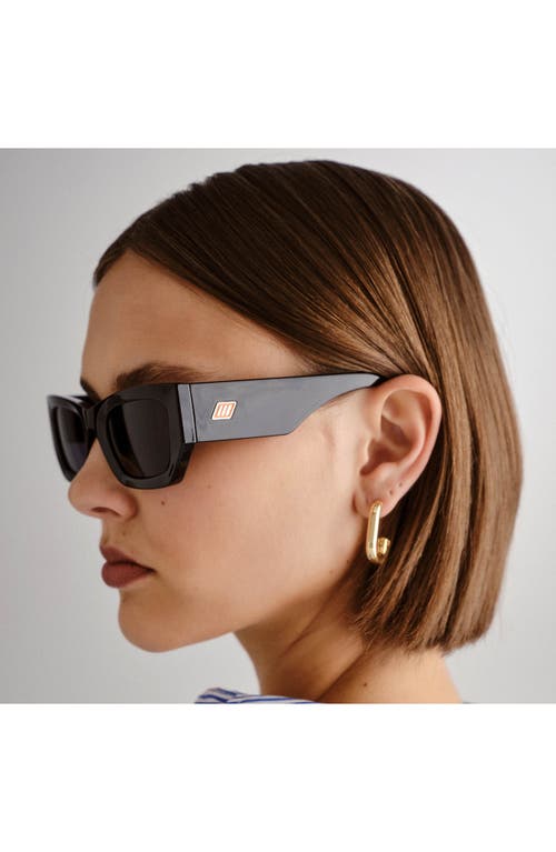 Le Specs Beachcomber 52mm D-frame Sunglasses In Black