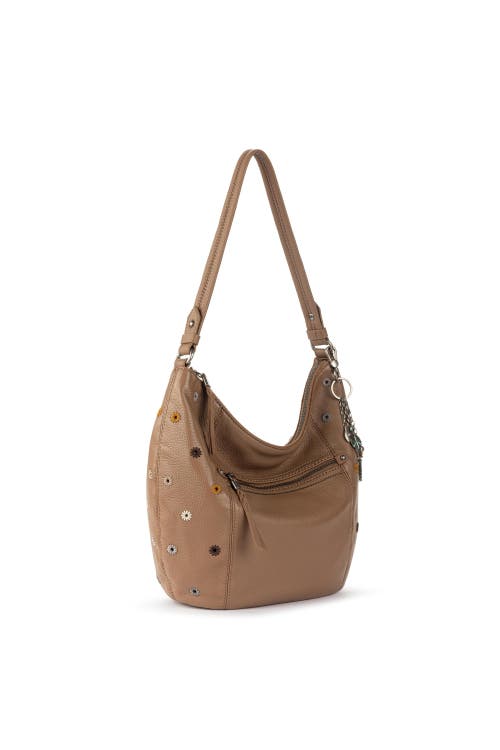 Shop The Sak Sequoia Hobo In Chestnut Multi Eyelet