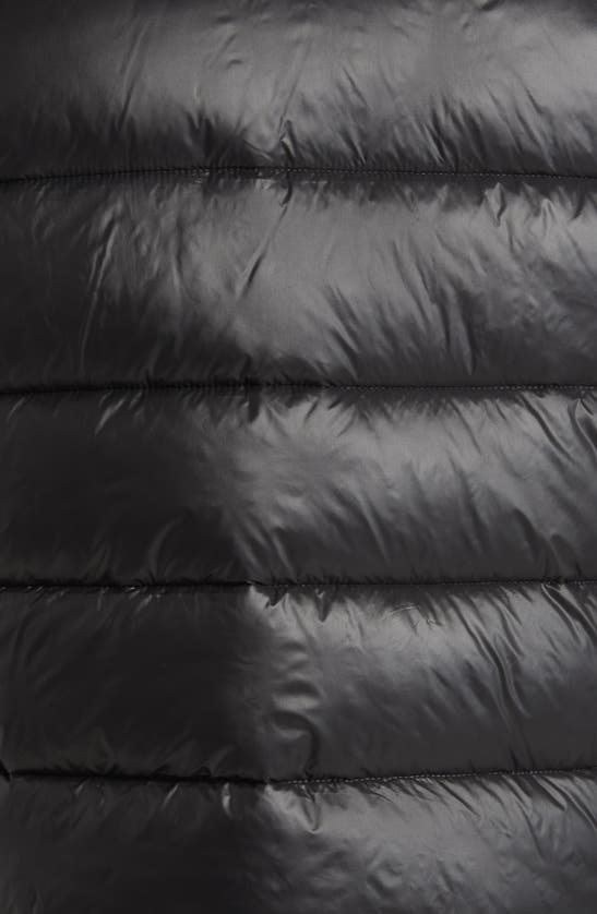 Shop Hugo Boss Boss X Nfl Corner Recycled Polyamide Puffer Vest In New York Giants Black