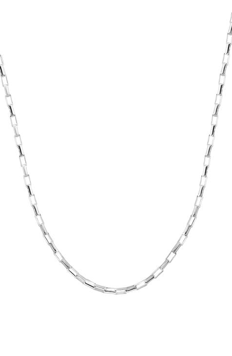 Sterling Silver Chain Necklace