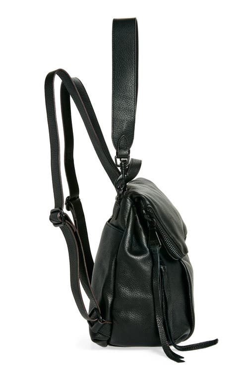 Aimee Kestenberg Horizon Convertible Leather Backpack In Black