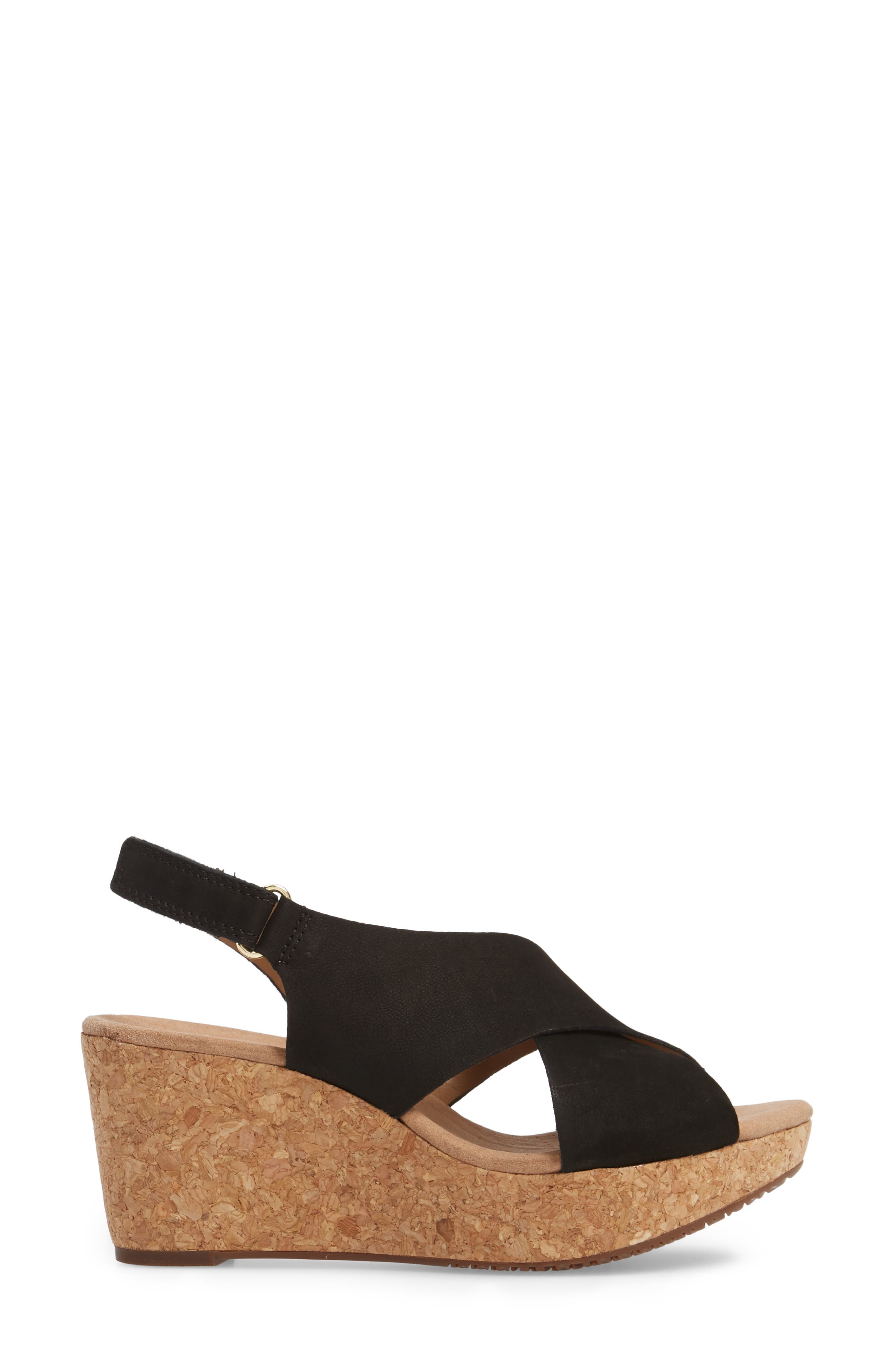 clarks annadel eirwyn wedge sandal