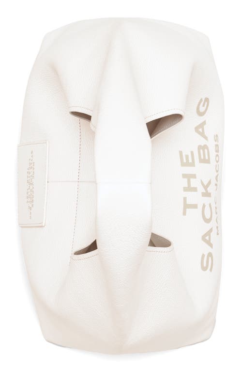 Marc Jacobs The Leather Sack Bag In 100