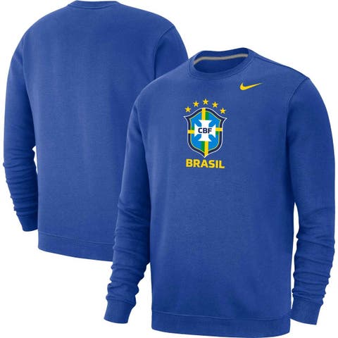 Men's Brazil National Team Sports Fan Sweatshirts & Hoodies