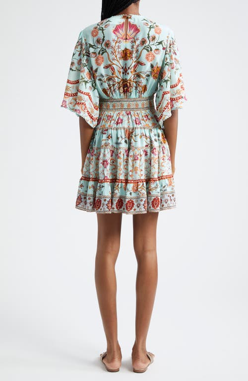 Shop Camilla Weaving Worlds Floral Silk Dress