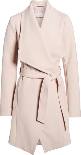 Tahari abbey wrap coat best sale