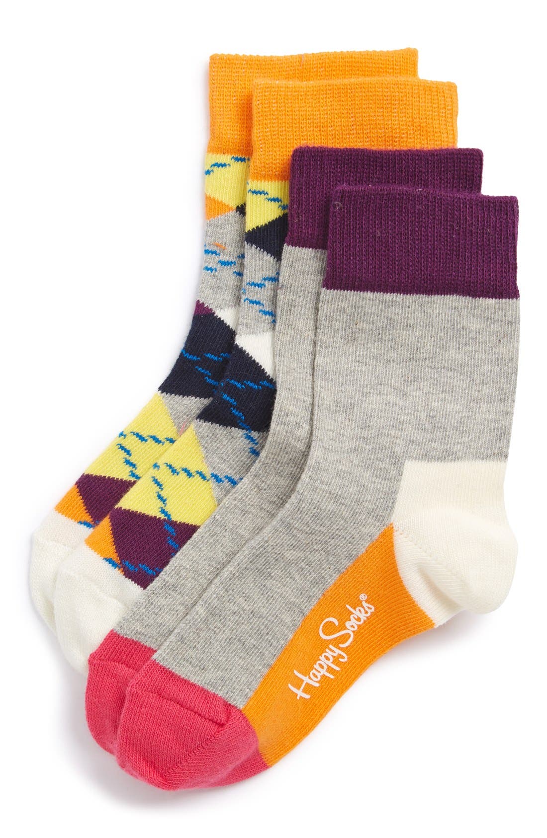Happy Socks Argyle Socks (2Pack) (Toddler) Nordstrom