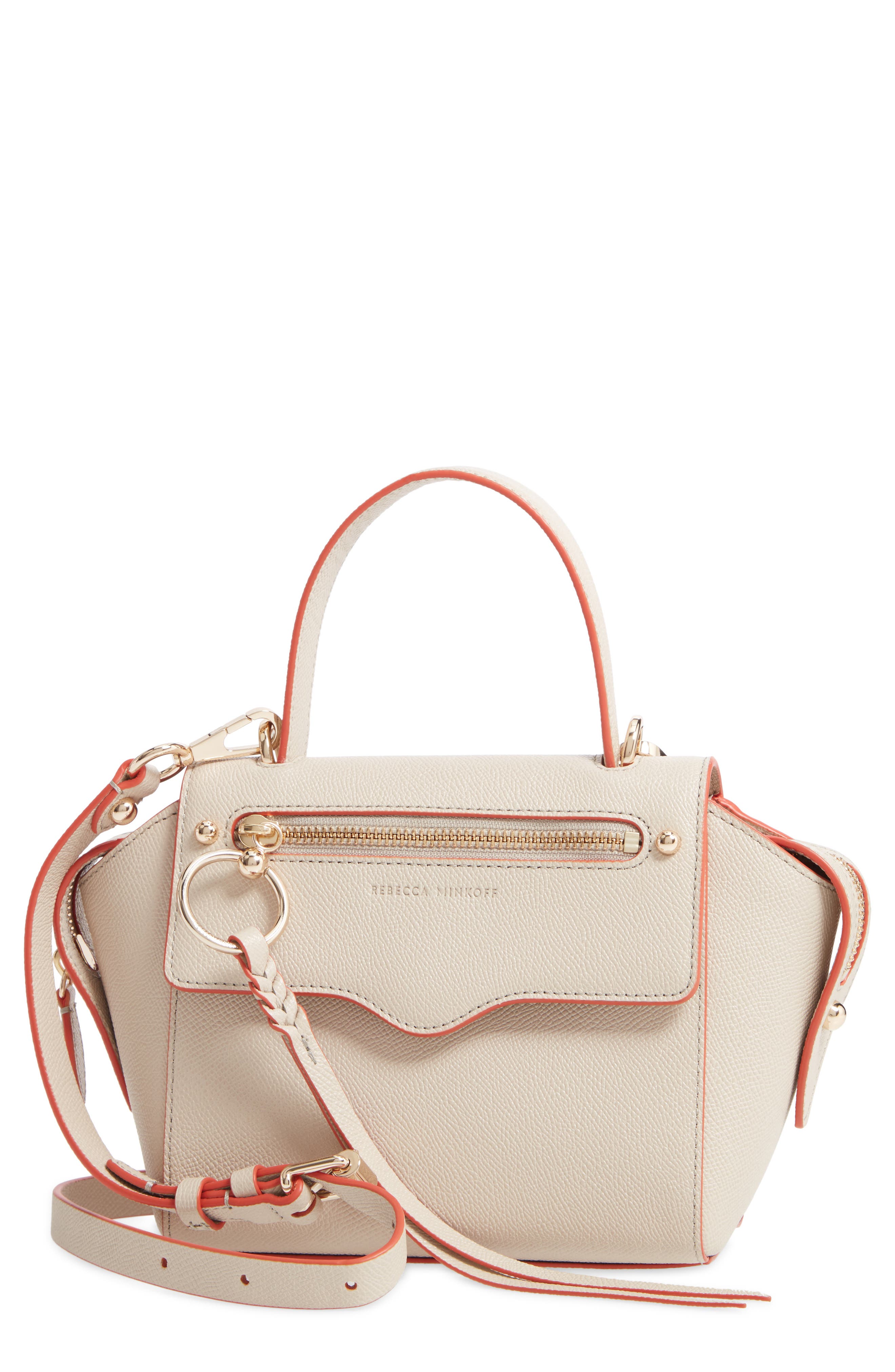 Rebecca Minkoff Gabby Leather Satchel 2024 favors