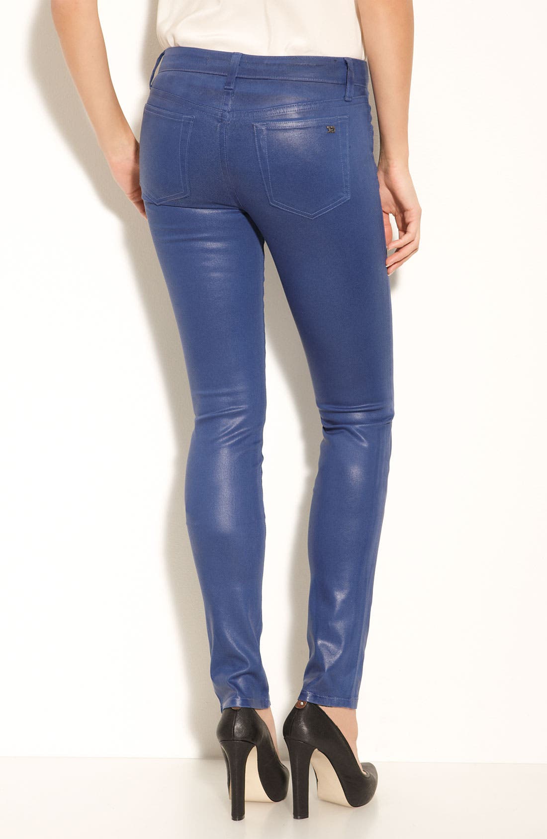 Joe's Coated Skinny Stretch Jeans (Teal Wash) Nordstrom