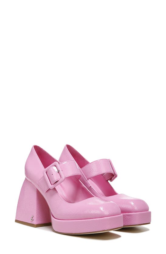 Circus By Sam Edelman Kay Platform Mary Jane Heel In Pink Carnation