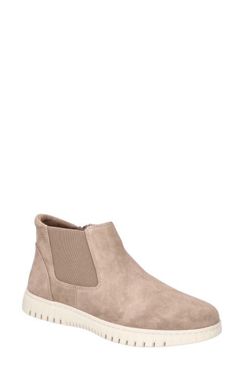 Shop Bella Vita Kingly Chelsea Boot In Taupe Kidsuede Leather