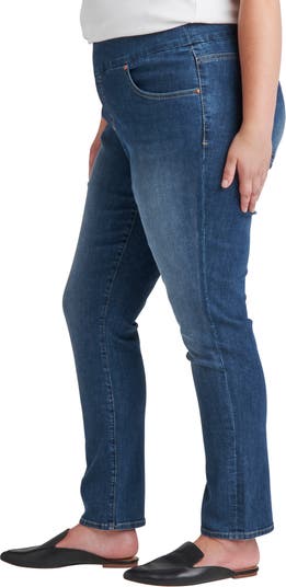 Jag Jeans Women's Plus Size Nora Mid Rise Skinny Pull-on Jeans