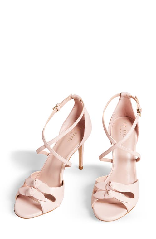 Ted Baker London Bicci Bow Sandal in Dusky Pink