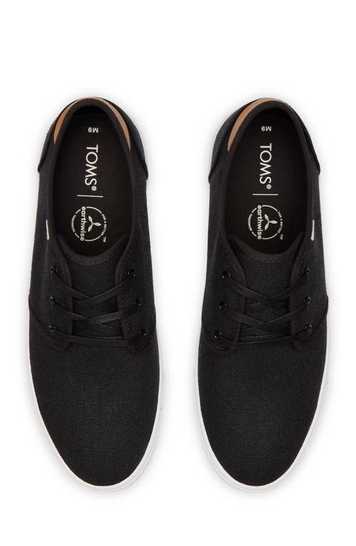 Toms Carlo Sneaker In Black/tan