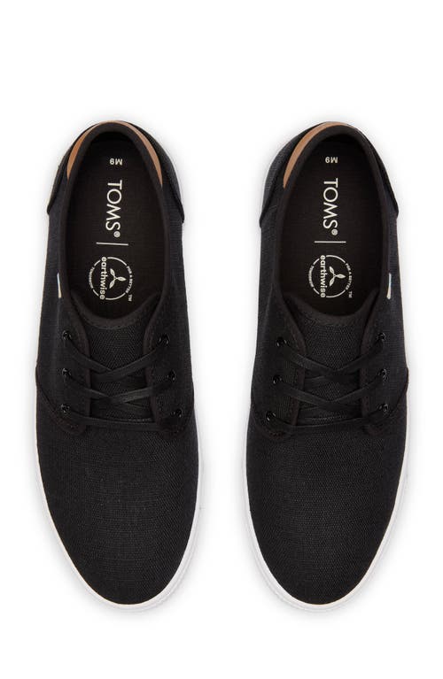 Shop Toms Carlo Sneaker In Black/tan