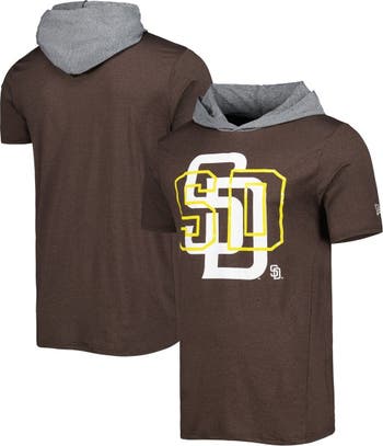 Men's Nike Brown/Gold San Diego Padres Authentic Collection Performance  Hoodie