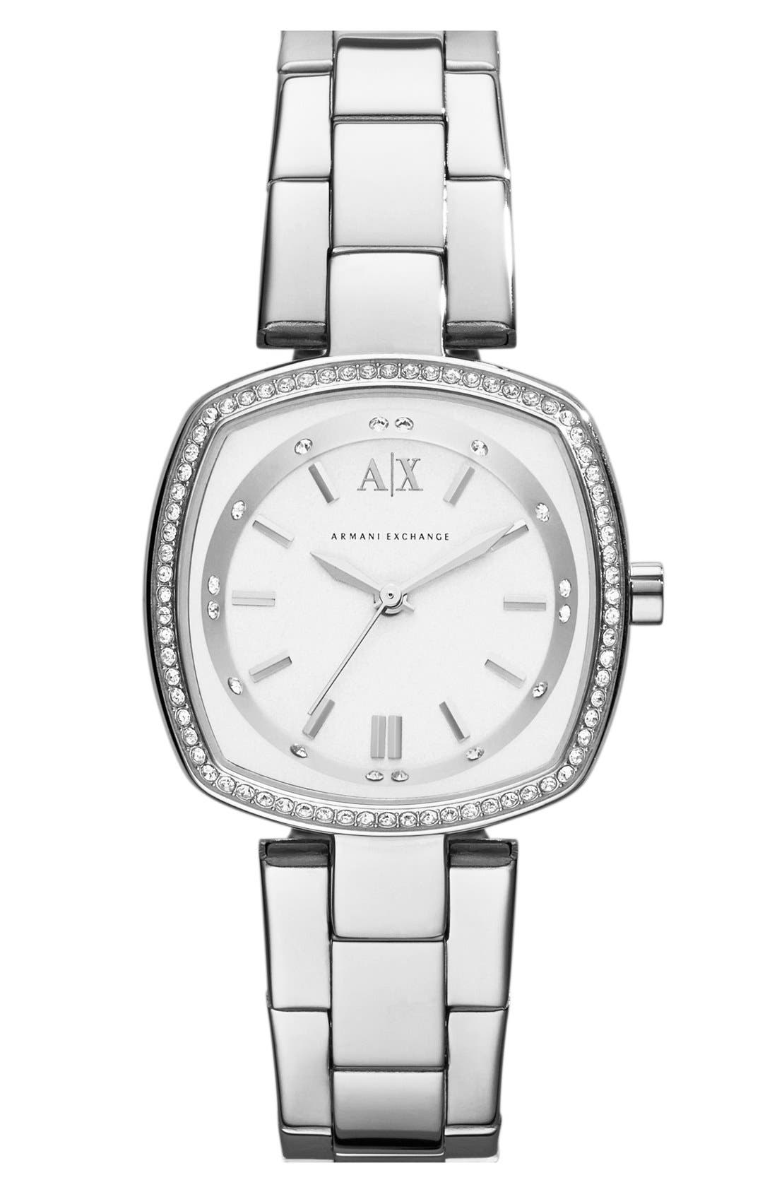 armani exchange square watch