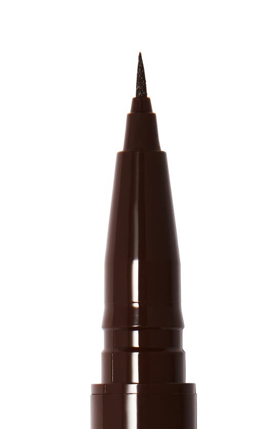 Shop Stila Stay All Day® Dual-ended Liquid Eyeliner In Dark Brown