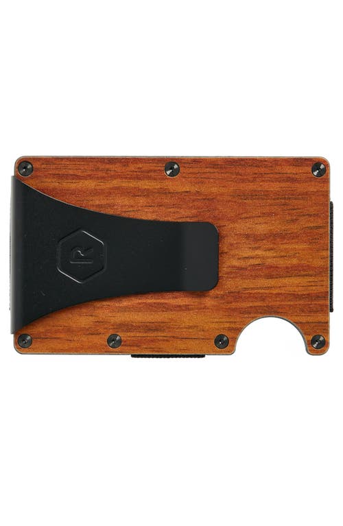 Shop The Ridge Rfid-blocking Mopane Wood Money Clip Wallet