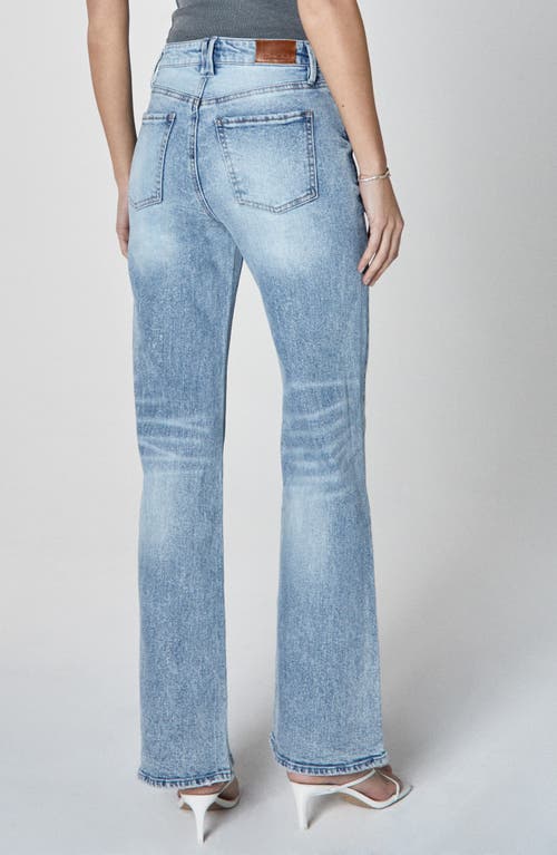 Unpublished Jolene Peace Wide Leg Jeans In Light Blue