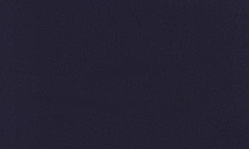 Susana Monaco Ruched One-shoulder Long Sleeve Dress In Midnight