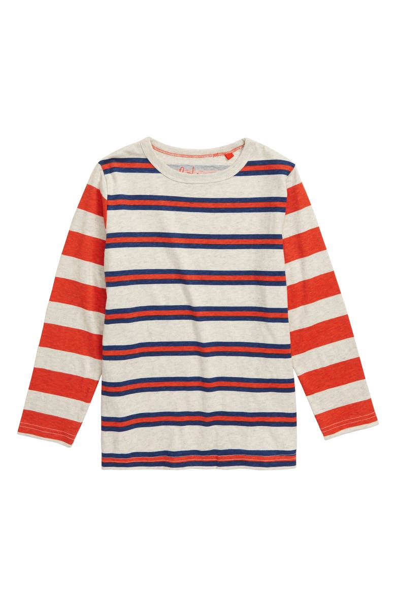 Mini Boden Hotchpotch Long Sleeve Stripe T-Shirt | Nordstrom