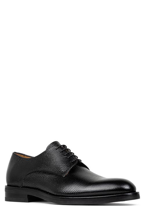 Shop Donald Pliner Russell Derby In Black