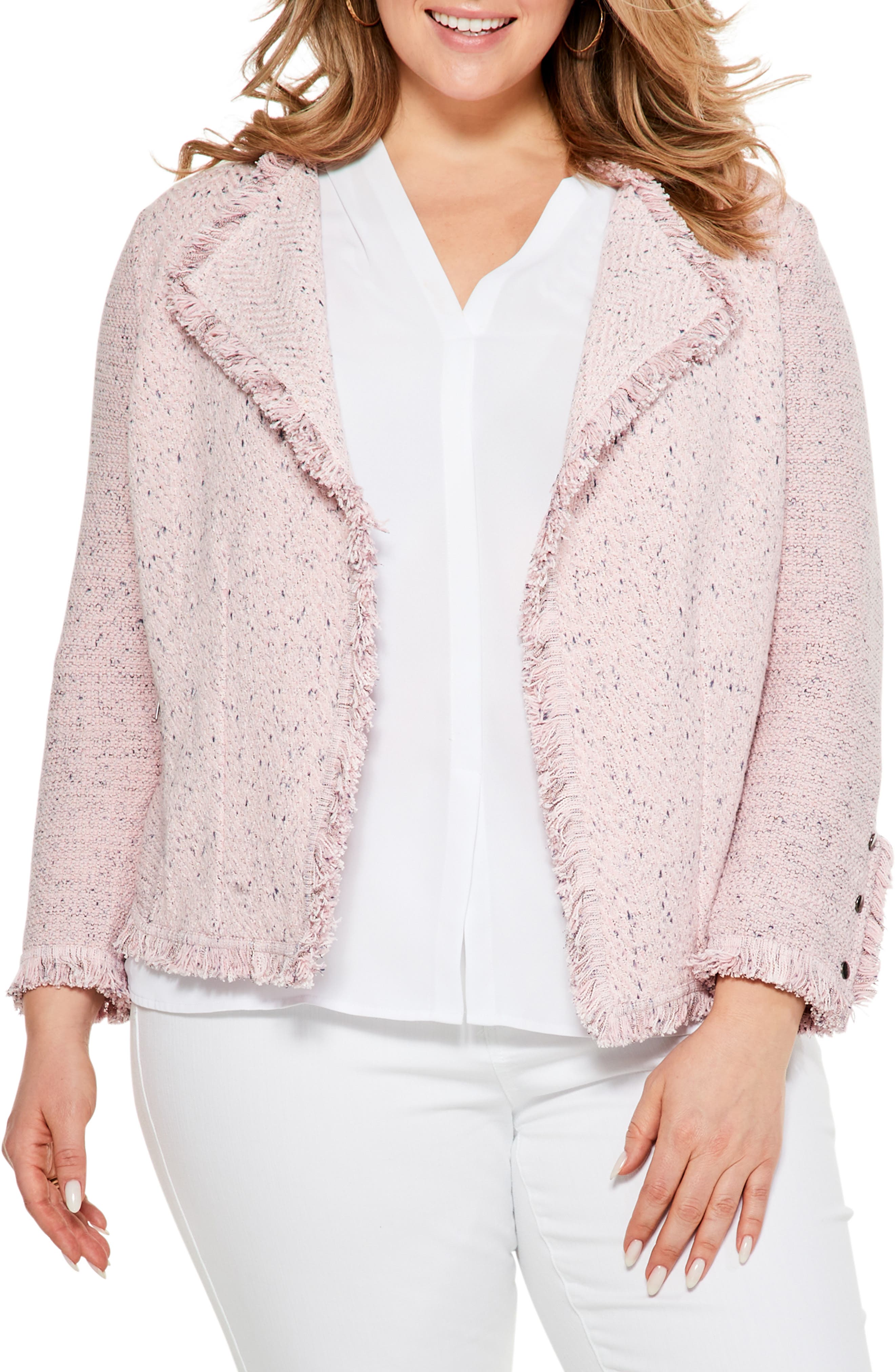 Plus-Size Women's Tweed Coats, Jackets 